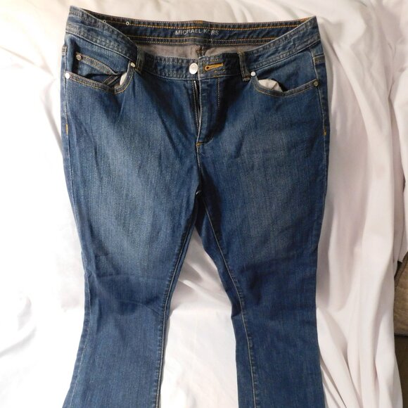 Michael Kors Blue Jeans Size 10 Woman - Picture 2 of 5